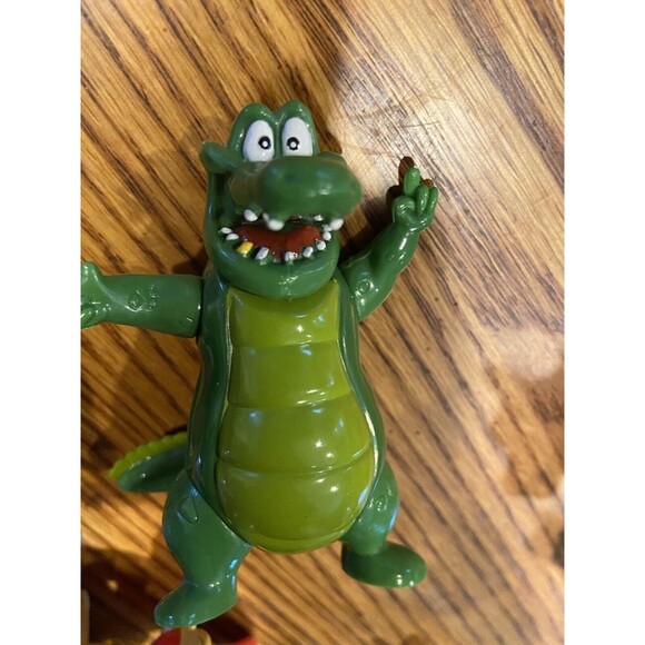 Rainforest Cafe Posable Animal Toy Figures Lot of 8 Gorilla Monkeys Parrot frog - Picture 10 of 13